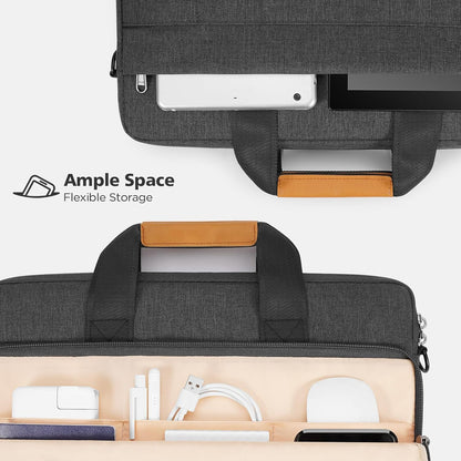 Waterproof laptop bag with 360-degree protective padding
