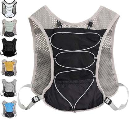 Ultralight running hydration vest with 2‑litre water bladder – Dravien