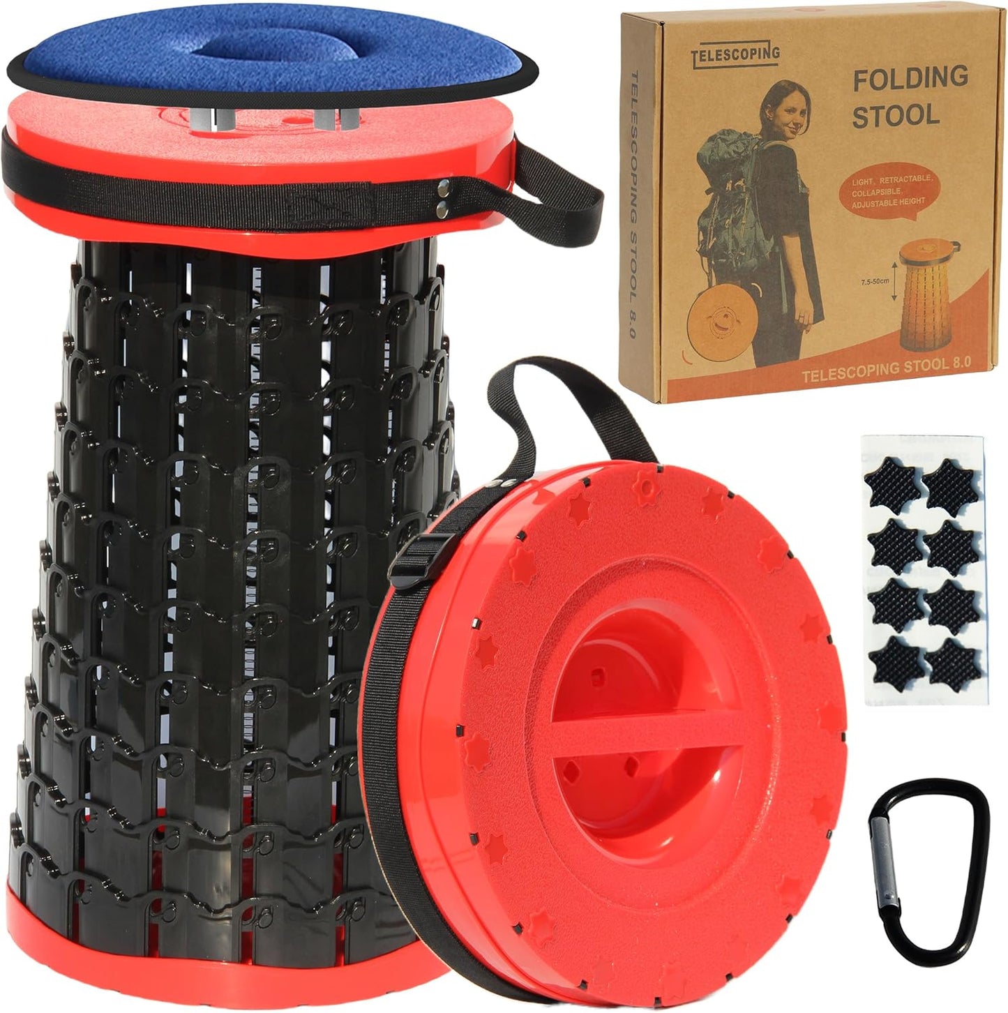 Collapsible padded stool – SitMax