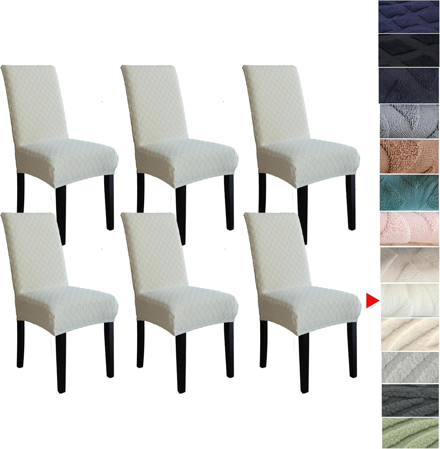 Stretch dining chair cover set – ChairGuard
