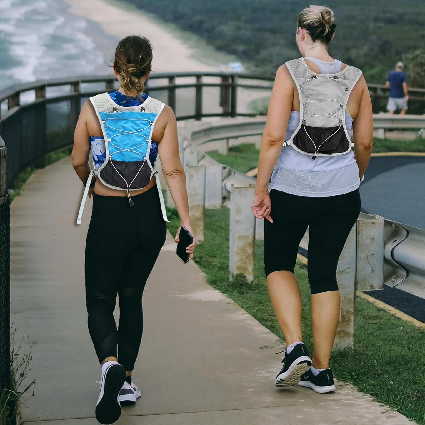 Ultralight running hydration vest with 2‑litre water bladder – Dravien