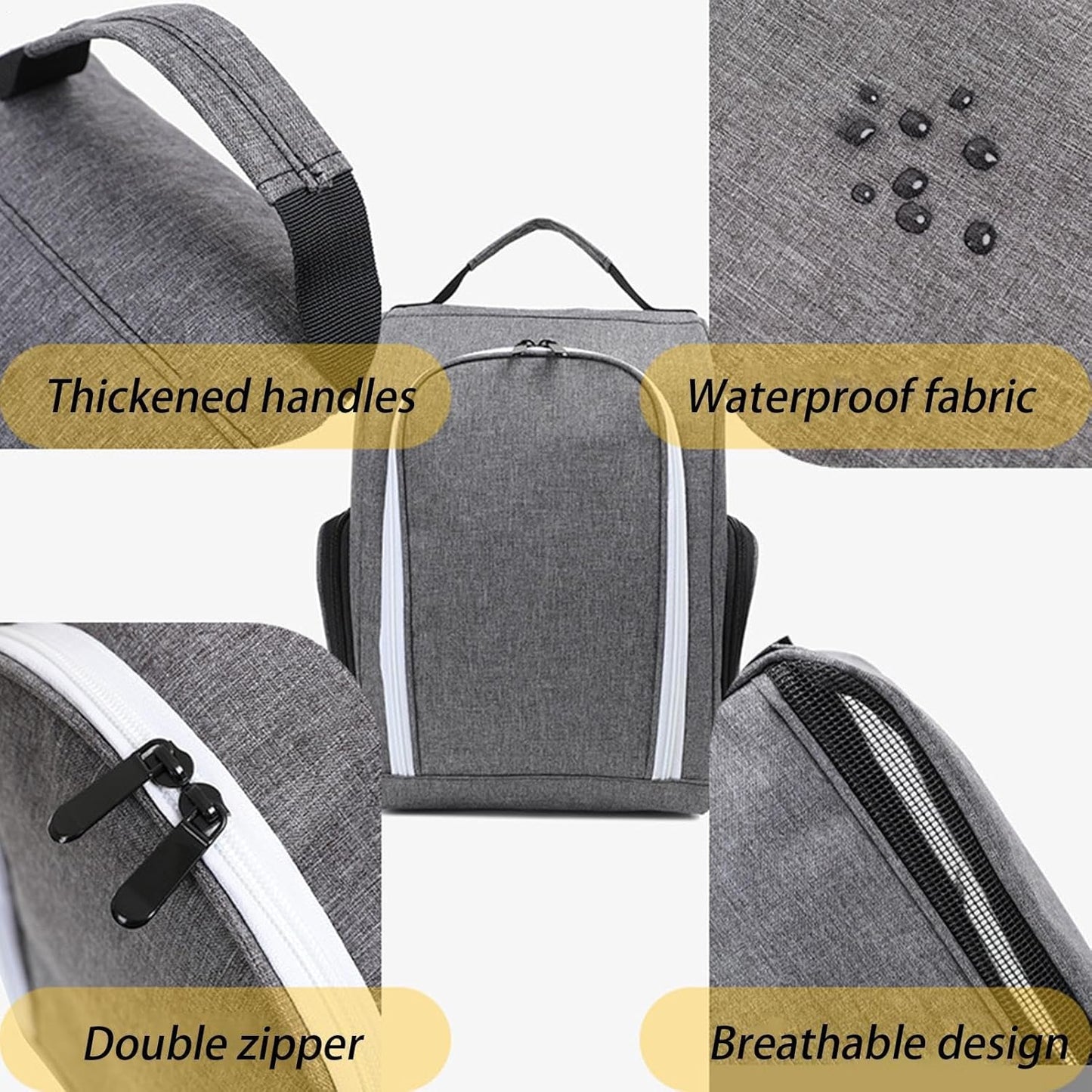 Waterproof golf shoe bag with handle – Olviano