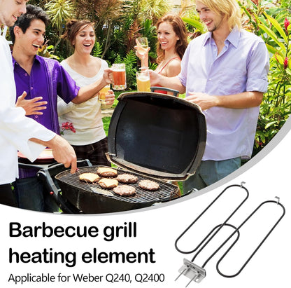 High-performance stainless-steel grill heating coil 2200 W for outdoor electric BBQ – Zeythra