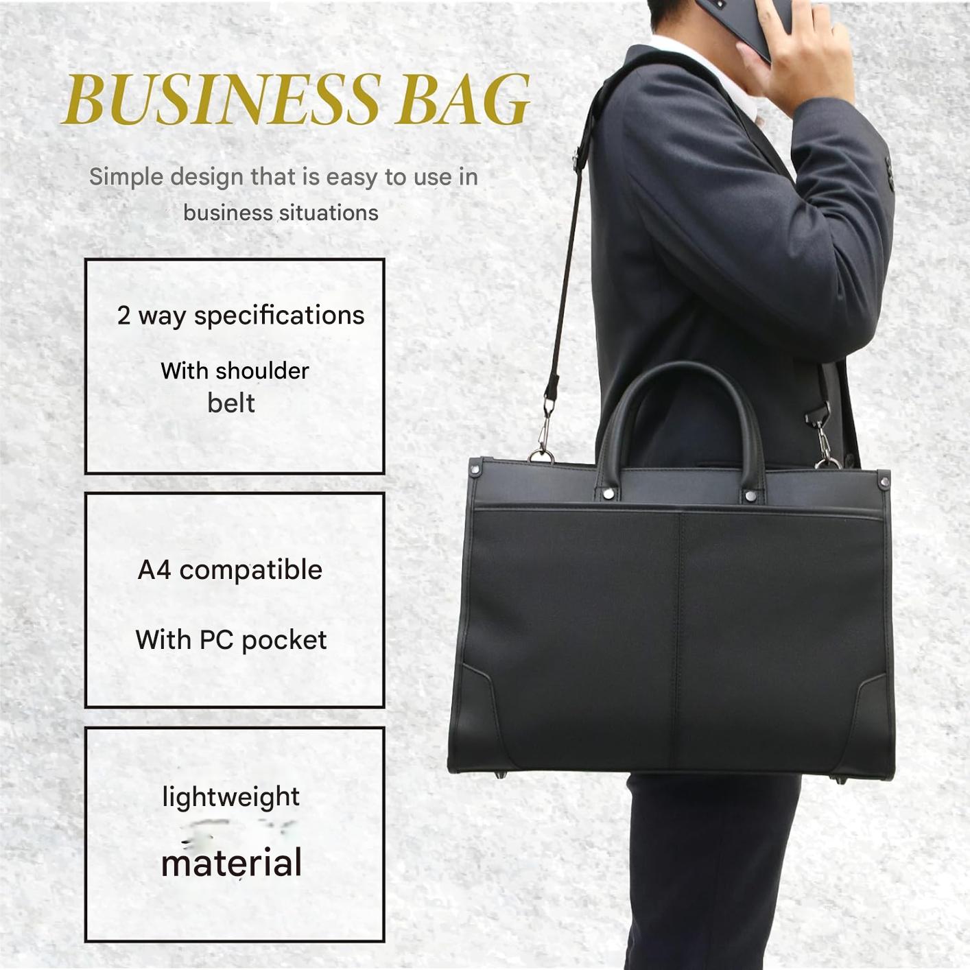 Professional two-way business laptop bag with organised storage