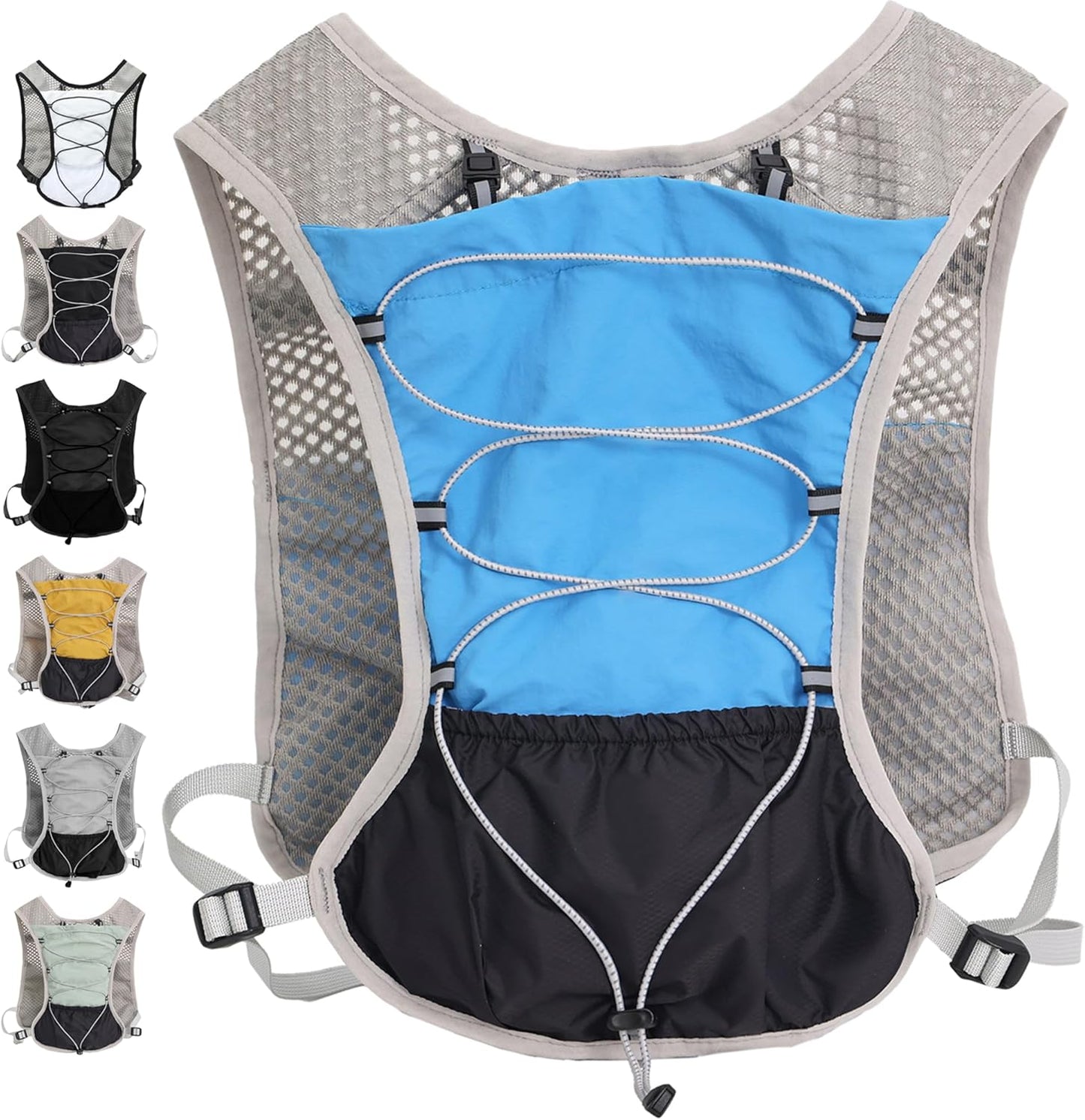 Ultralight running hydration vest with 2‑litre water bladder – Dravien