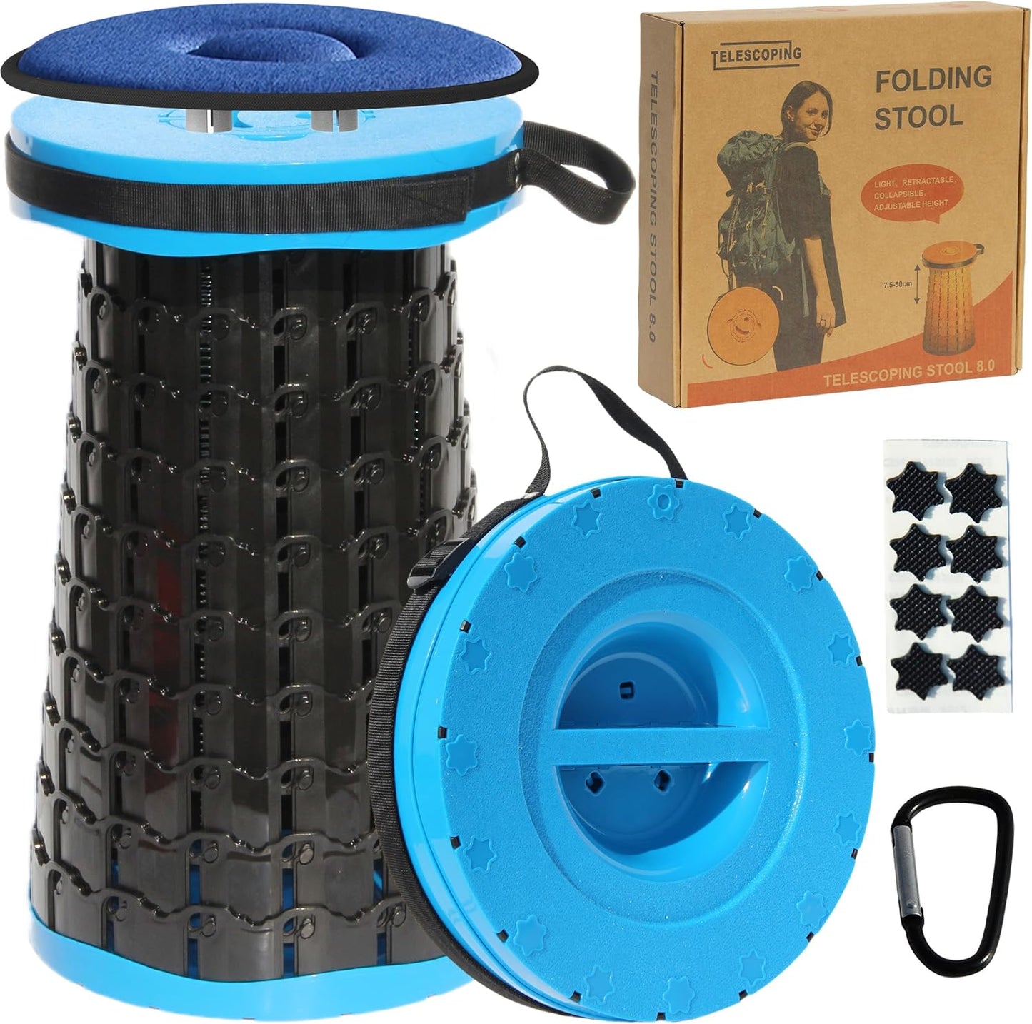 Collapsible padded stool – SitMax