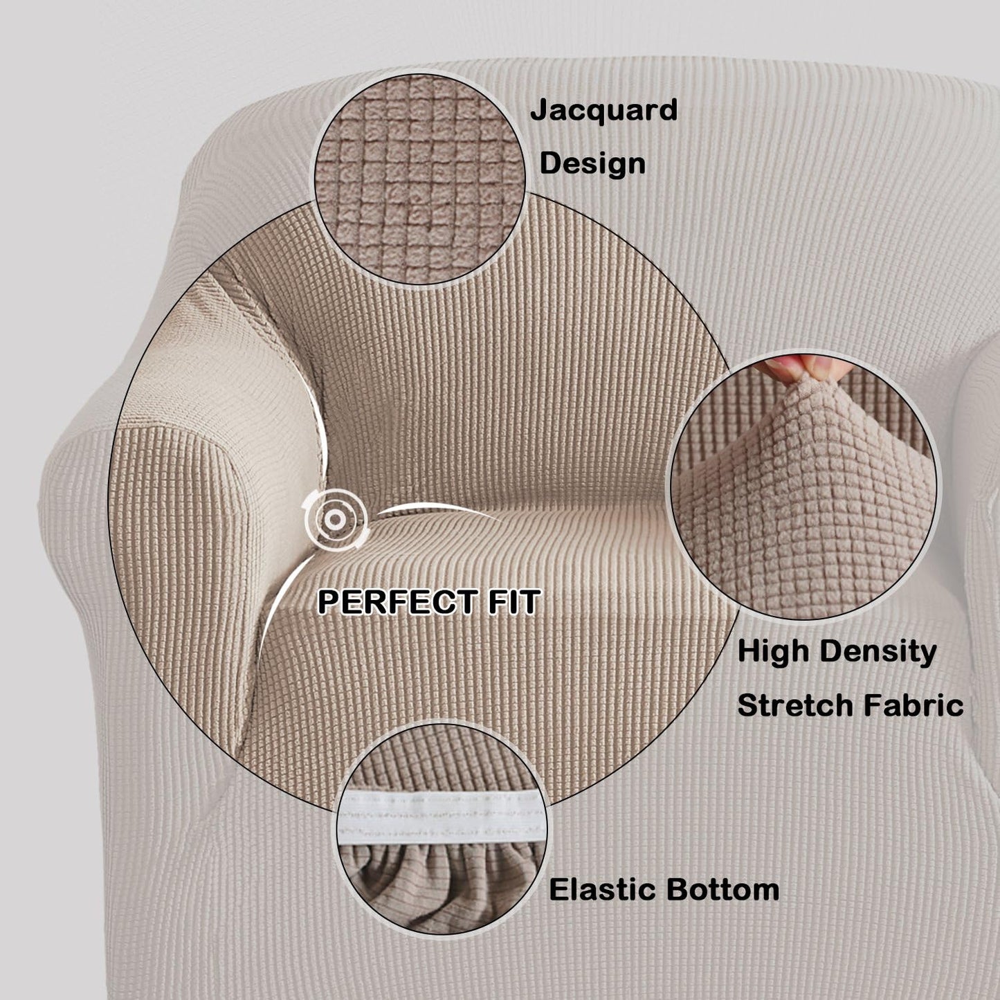 Stretch Recliner Slipcover – CoverFlex (Buy 1 Get 1 Free)