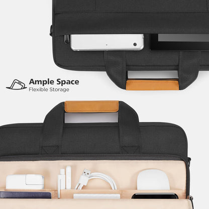 Waterproof laptop bag with 360-degree protective padding