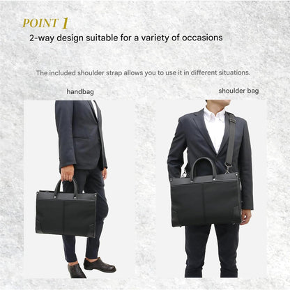 Professional two-way business laptop bag with organised storage