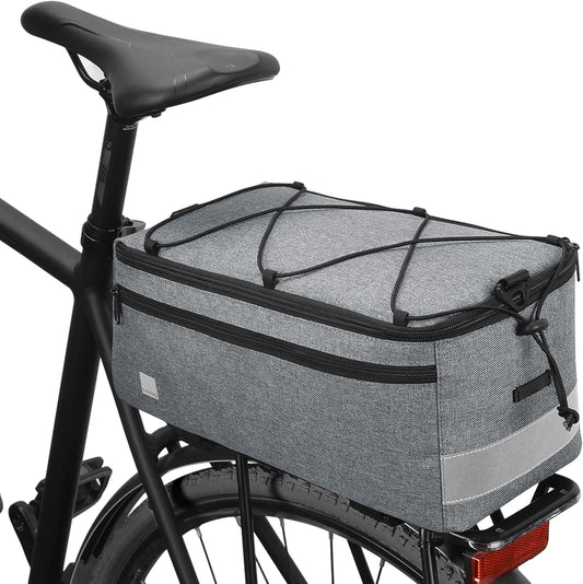 8L insulated pannier for rear rack with shoulder strap – Trevilo