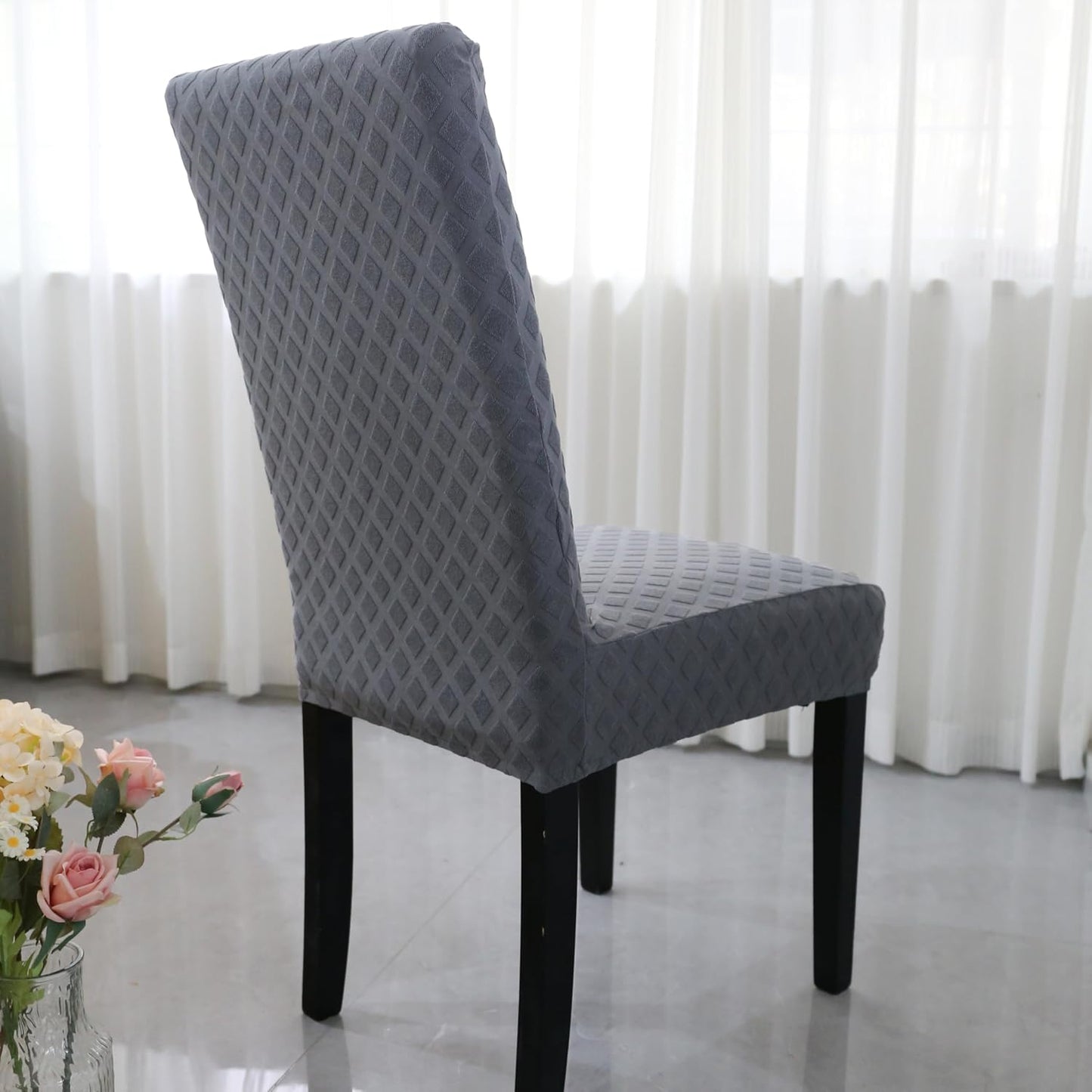 Stretch dining chair cover set – ChairGuard