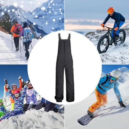 Waterproof insulated snowboard bibs – Arvion