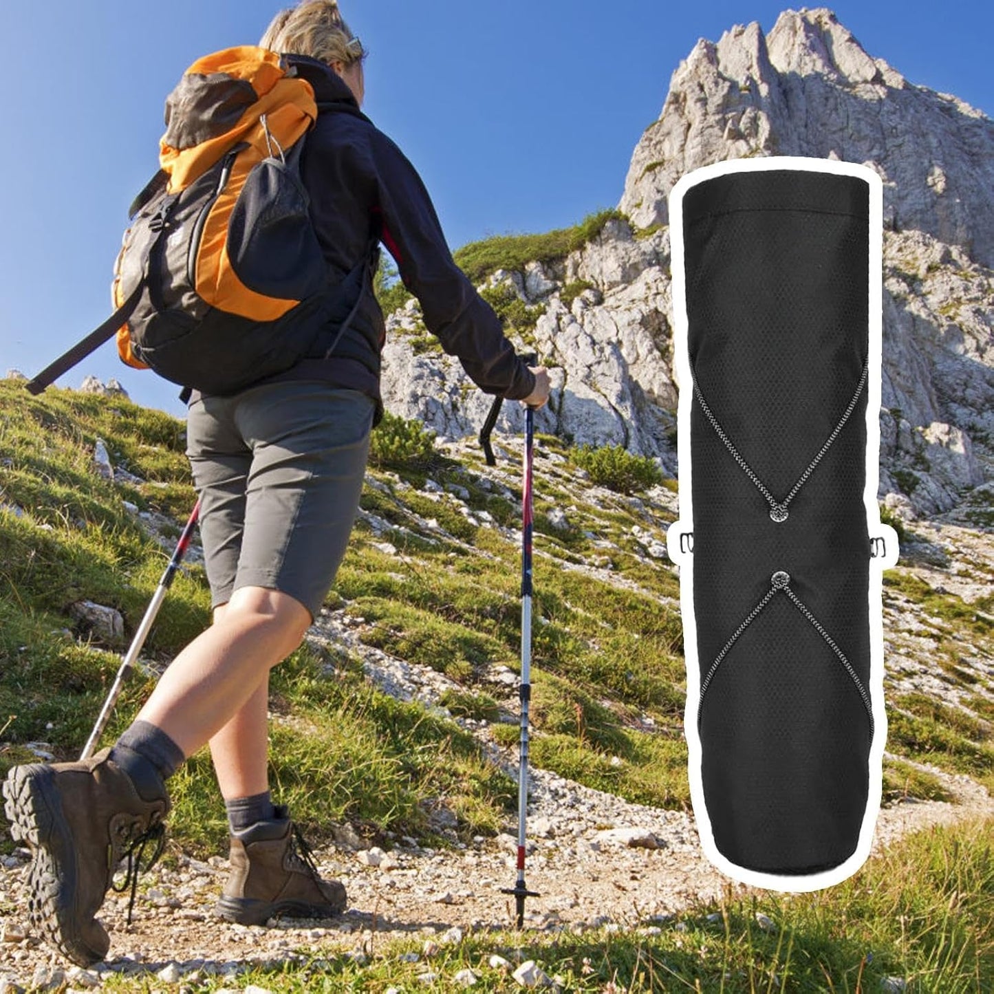 Lightweight trekking pole bag – Alvoryn (1+1 FREE)