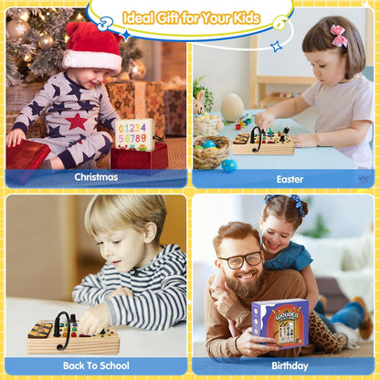 Interactive Montessori Board for Toddlers - BrightStart
