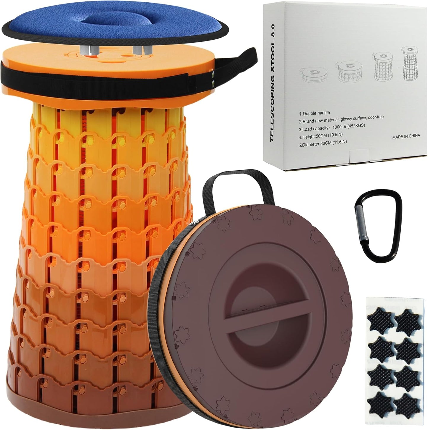 Collapsible padded stool – SitMax