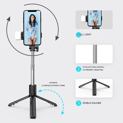 Bluetooth Selfie Stick & Tripod - FlexiShot