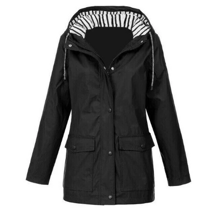 Water- and windproof women's jacket for autumn and winter – Leona