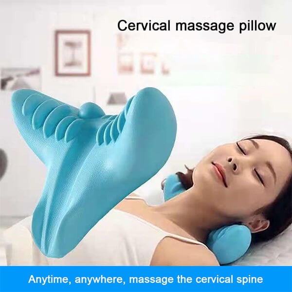 Ergonomic Neck Massage Cushion without Power – NeckEase Stretch