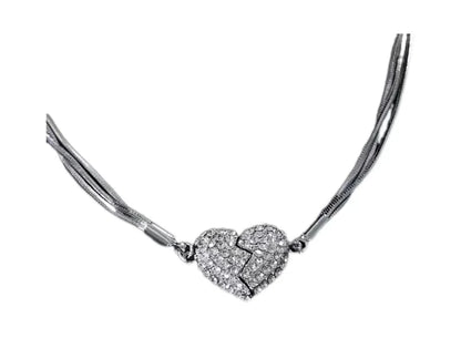 Magnetic Love Patchwork Necklace Set 4