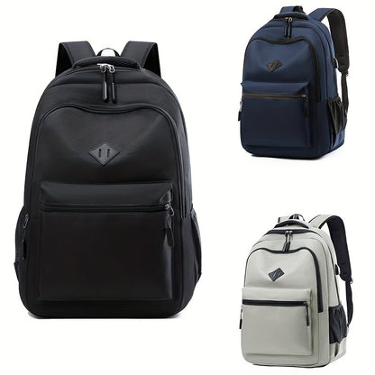 Urban School Backpack - Water-Resistant with Bottle Pocket 7