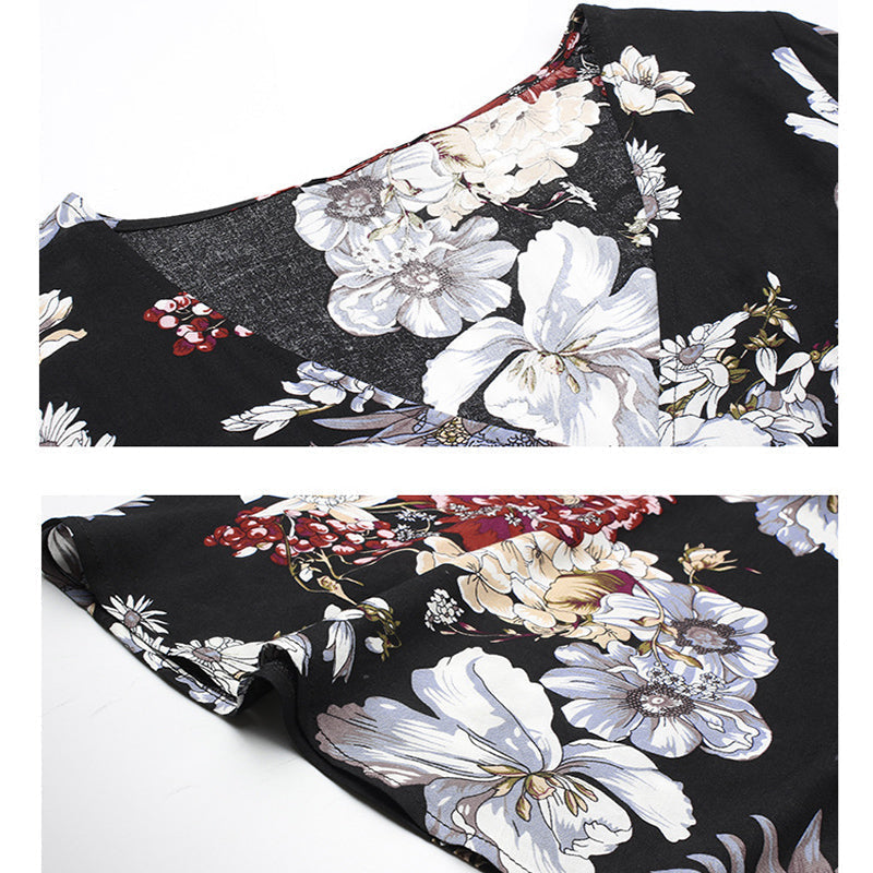 Airy, loose autumn dress – Ismay