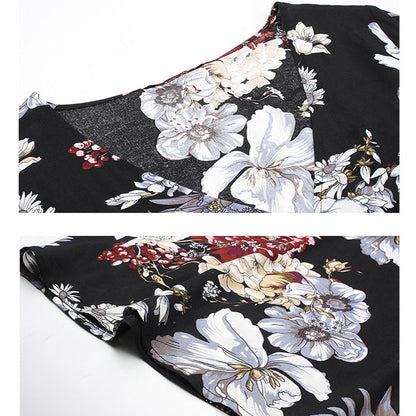Airy, loose autumn dress – Ismay