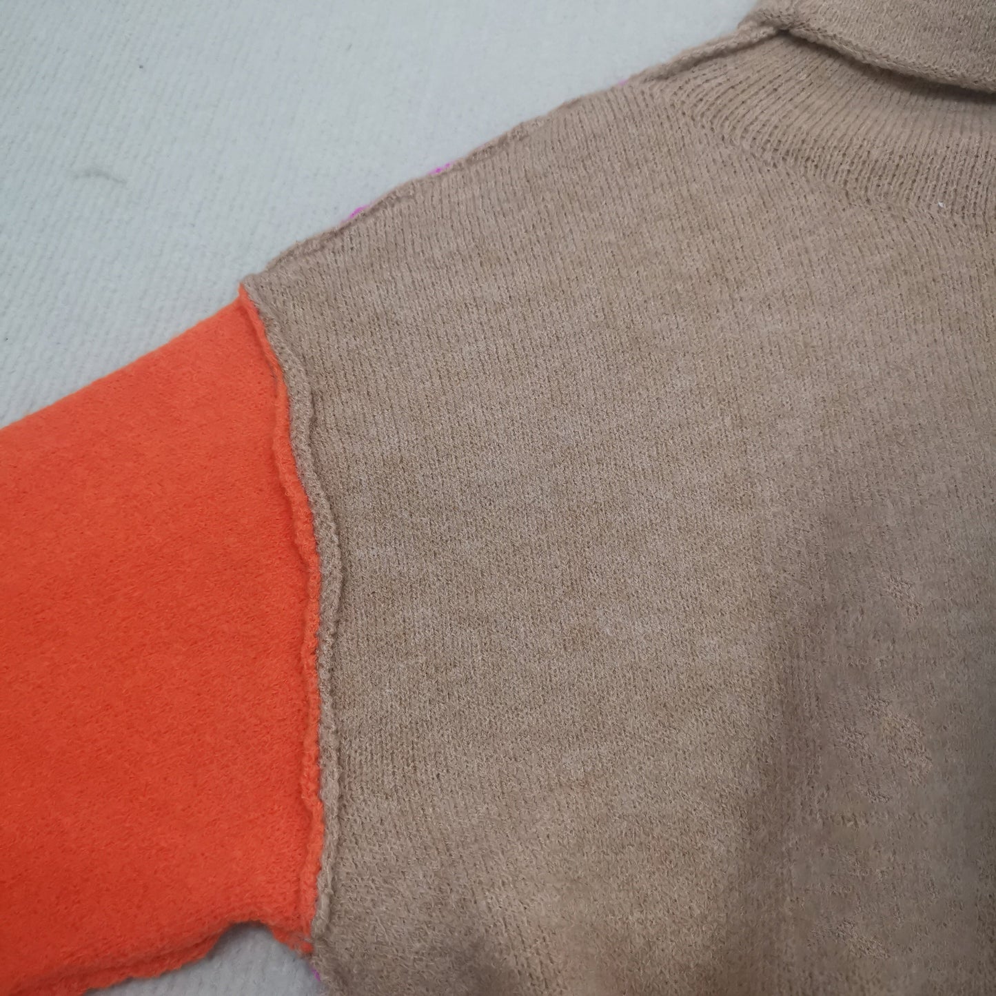 Impressive Color Block Knitted Sweater - AutumnVibe