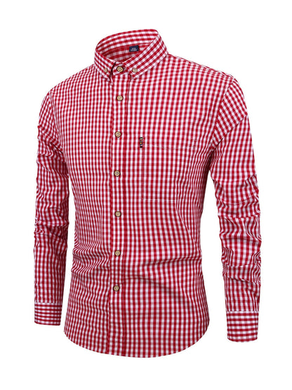 Checked Men’s Shirt with Comfortable Fit - Jules