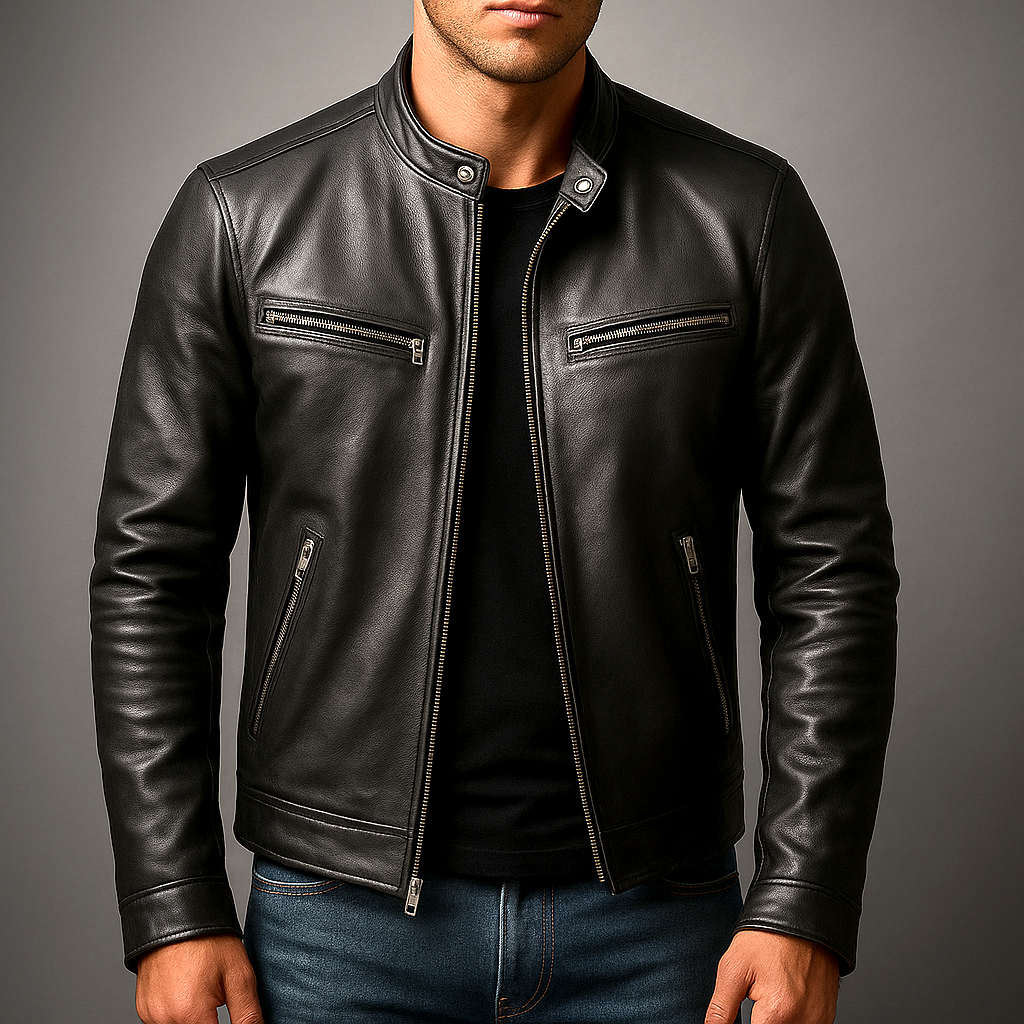 Vintage Leather Jacket for Men – Timeless Style, Premium Craftsmanship 2