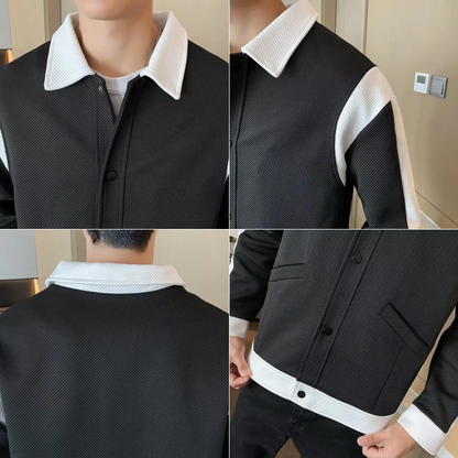 Patchwork Jacket for Men - Alessandro