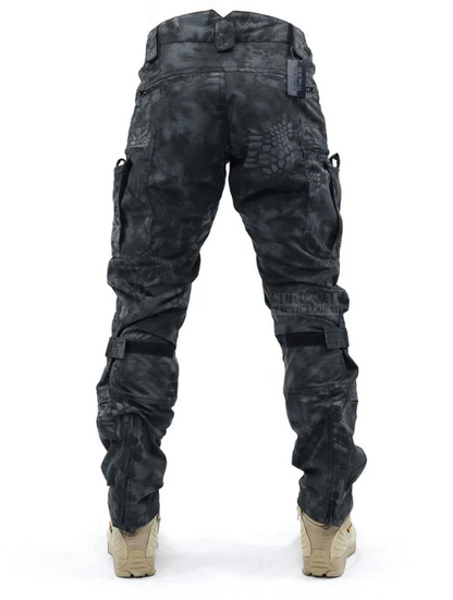 Functional Men's Cargo Trousers with Knee Protection – Bram