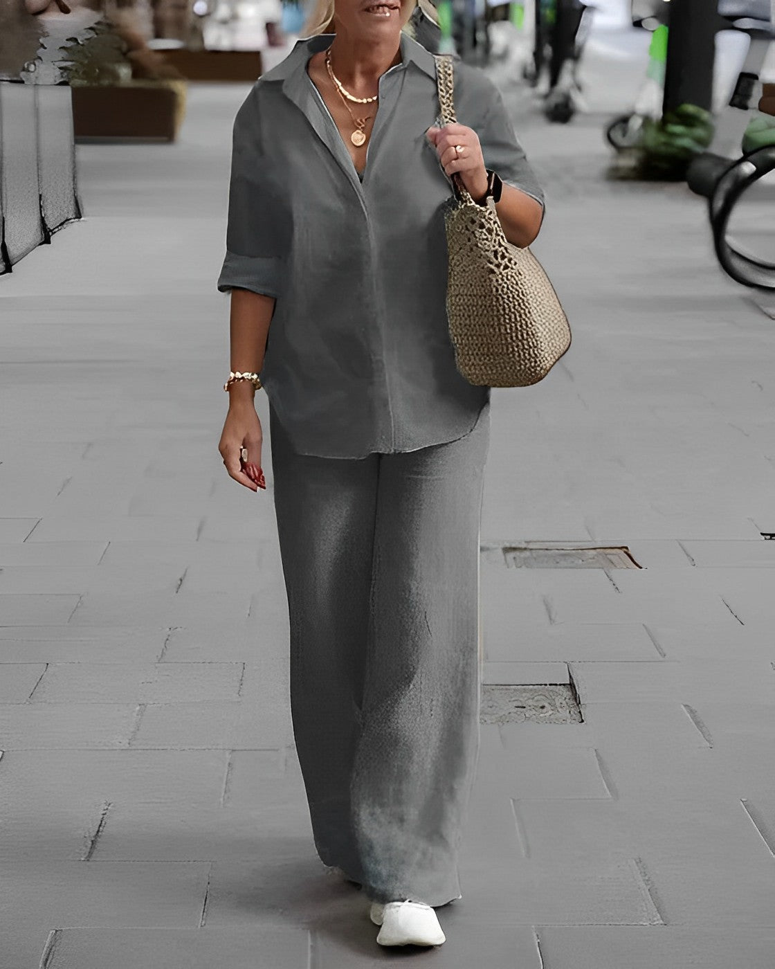 Trendy Ladies Summer Trousers - Noa