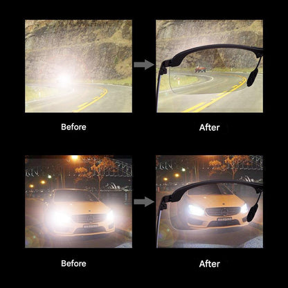 Stylish self-tinting polarised glasses for day & night – Nils