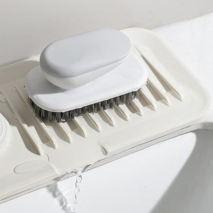 Silicone Draining Mat with Self-Drainage – DripGuard