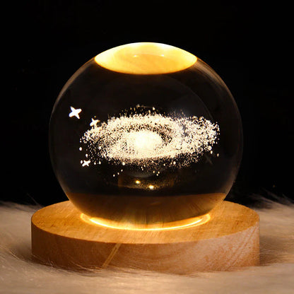 3D Crystal Mood Light - GlowCryst
