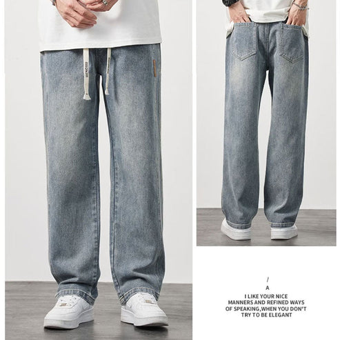 Lightweight Men's Jeans with Straight Leg – Julian