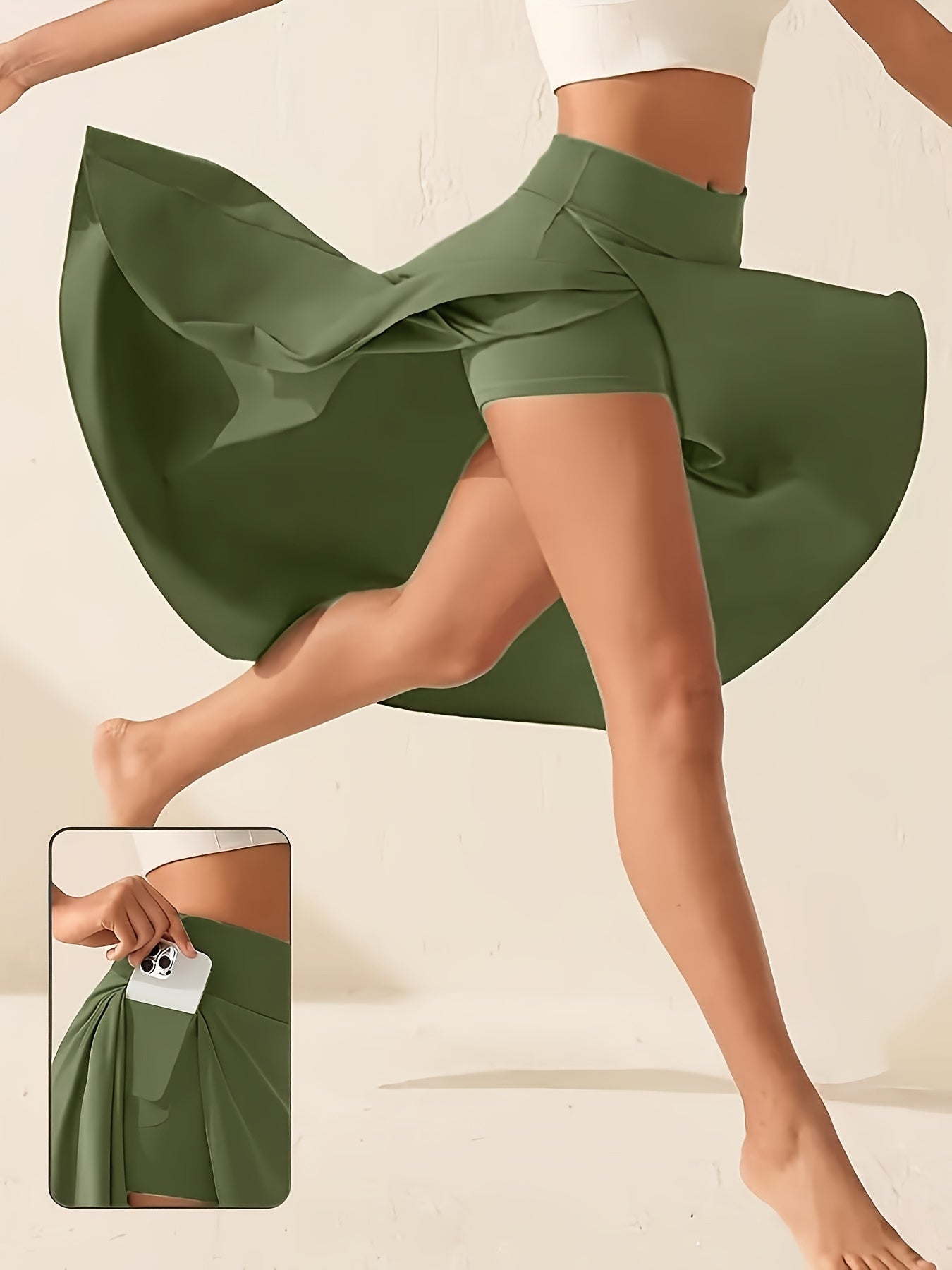 Summer skort with pockets – Soraya