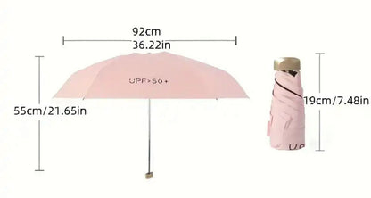 Compact Mini Pocket Umbrella with UV Protection 2