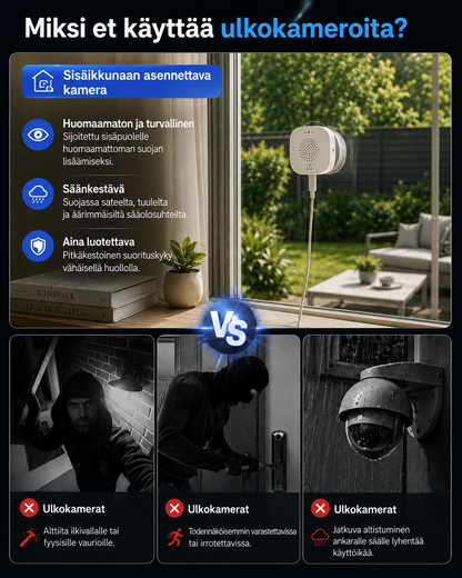 Window Watch Security Camera - Turn Any Window Into a Security Cam 9