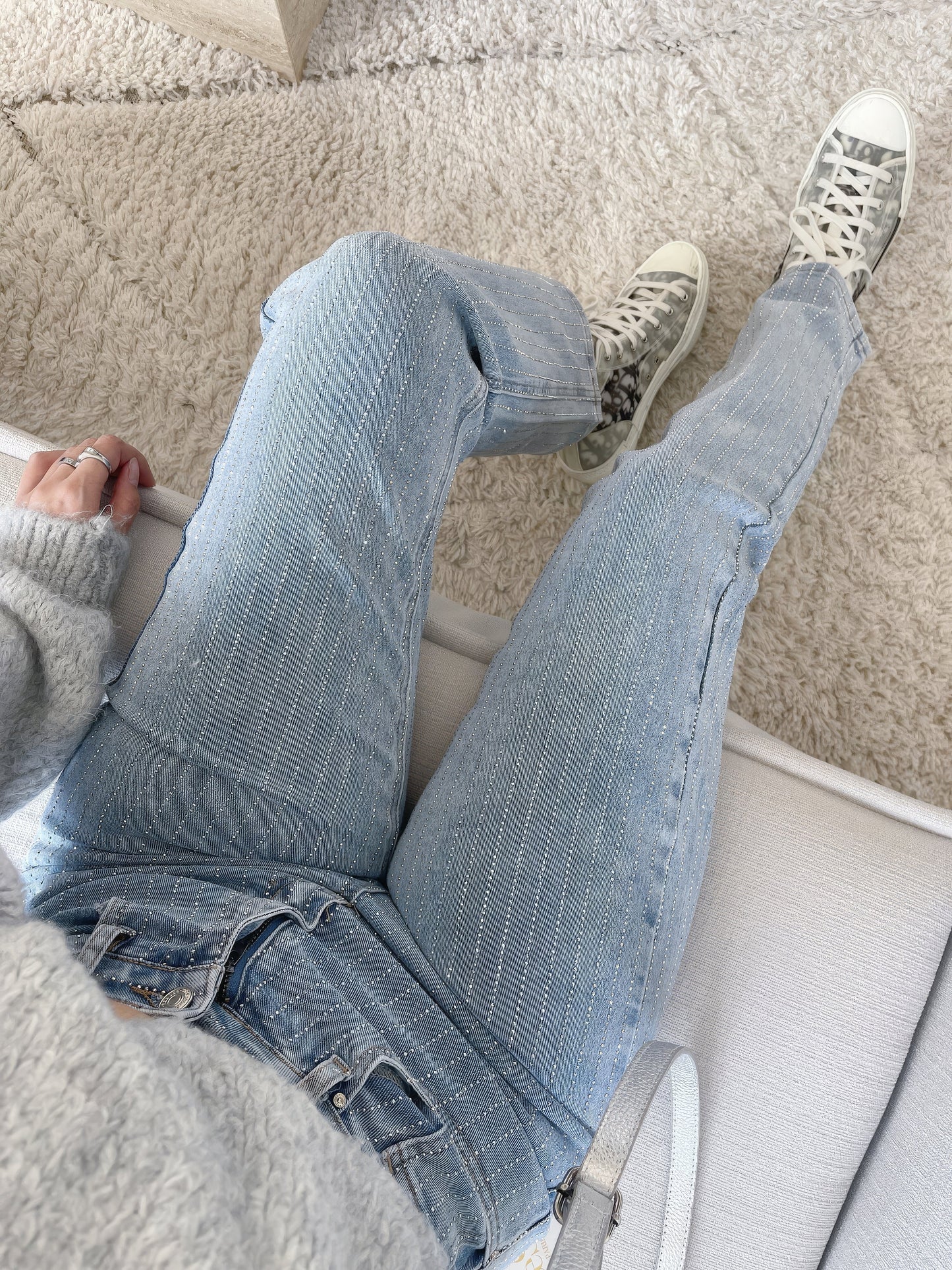 Shiny Denim Jeans - StarStruck