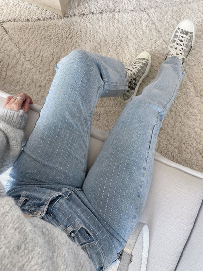 Shiny Denim Jeans - StarStruck
