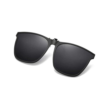 Polarising clip-on sunglasses for glasses wearers – Felix