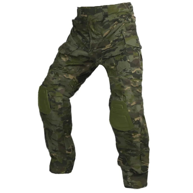 Men's Cargo Trousers with Knee Protection – Tobias