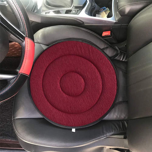 Rotatable memory seat cushion with anti-slip base – Movello