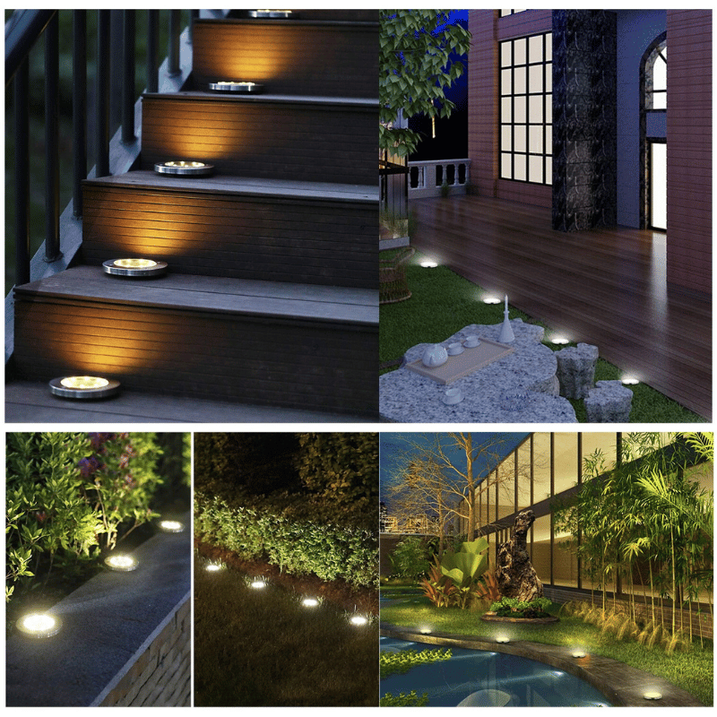 Solar Ground Spot Light for Outdoors – SunHalo