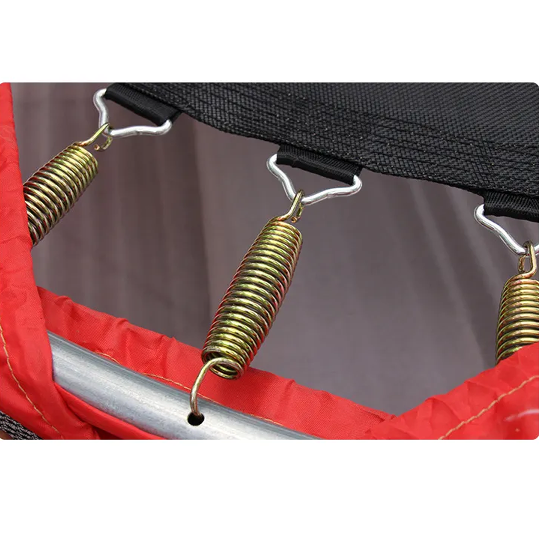 Children's trampoline with safety net – Jumpie KidsTramp