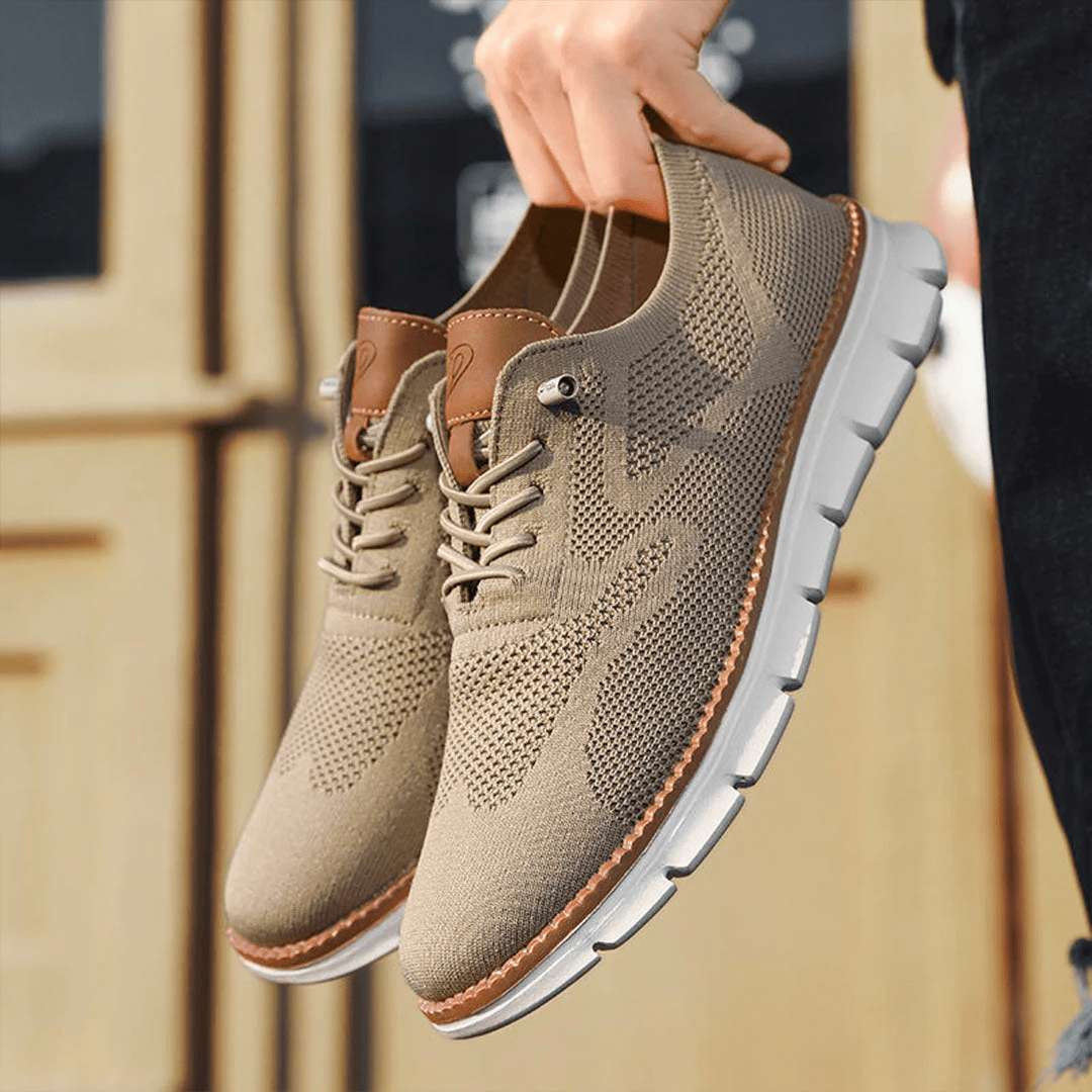Breathable & Ultra-Comfortable Men's Sneakers in Minimalist Design – Elias