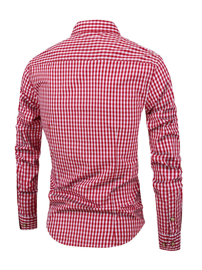 Checked Men’s Shirt with Comfortable Fit - Jules