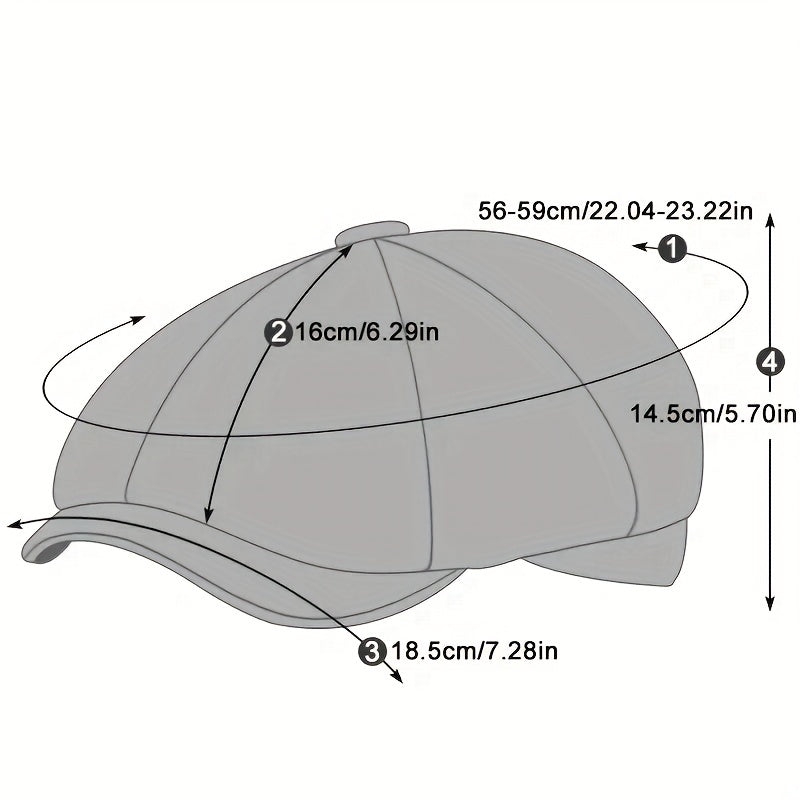Autumnal Retro Men's Cap – Alfie