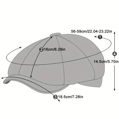 Autumnal Retro Men's Cap – Alfie